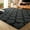 Dark Gray/Black, variant on Homore Geometric Area Rugs for Bedroom Living Room Decor 6' x 9' Dark Gray/Black