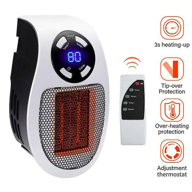 Calentador eléctrico de 500w, calentador de pared, calentador de habitación, dispositivo de máquina calentadora para el hogar-- Teléfono móvil Teléfono móvil Accesorios para teléfonos móviles