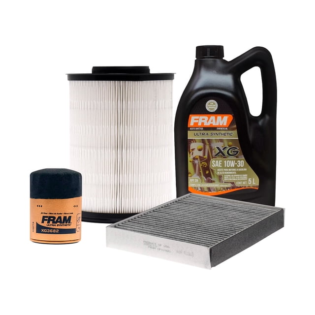 Kit De Aceite Sintético 10W30 Compatible con Kit De Afinación Sin Bujías Ford Focus L3 1.0L del 2015 al 2018