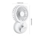 thumbnail image 3 of Xihbxyly Ventilador Portátil de Escritorio, Recargable Por Usb, con Clip Plegable, 3 Velocidades de Viento, Luz Integrada, Mini Ventilador Compacto, para Colgar En El Cuello, Ideal para Oficina En Ca, 3 of 7