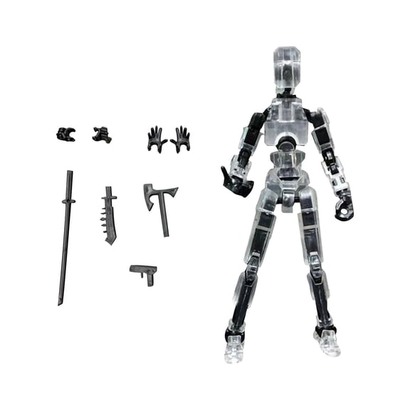 T13 Action Figure, Titan 13 3D Printed Action Figure, T 13 Action Figure, Nova 13 Action Figure Dummy 13 Action Figure