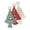 A, variant on Dserhfy DIY Christmas Tree Macrame Kit Cotton Rope Braiding Set Hand Knitting Boho Christmas Tassel Decor Kit for Beginners