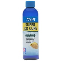 API Super Ick Cure Treats White Spot Disease [Aquarium Parasite and Ick Care, Aquarium Supplies] 4 oz