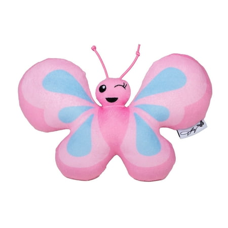 UPC: 0886440700553 | Doggy Parton Dog Toys Butterfly Pet Toy Pink One Size