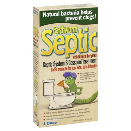 Earthworm Septic System Treatment - Case Of 6 - 10.3 Fl