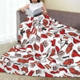 thumbnail image 6 of Sikiie Red Food Ultra-Soft Micro flannel Blanket Luxury All Seasons Warm Blanket for Bedding Sofa and Travel (4 sizes)-60"x50", 6 of 7