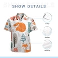 thumbnail image 7 of High Quality Hawaiian Shirts for Men Short Sleeve Aloha Beach Shirt Floral Summer Casual Button Down Shirts Blouses 3DYIUI, 7 of 7