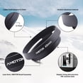 thumbnail image 3 of Parasol para lente de cámara AMOTOK de 49 mm compatible con lentes de todas las marcas, 3 of 8