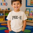 thumbnail image 5 of Pre-K Camo Shirt for Boys and Girls Back to School Toddler Kids First Day Graphic Tee Natural Shirt 4T, 5 of 8