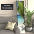 thumbnail image 3 of Oriental Furniture 6 ft. Tall Beach Room Divider - 4 Panel, 3 of 7