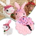 thumbnail image 2 of Interactive Electric Walking Jumping Rabbit Plush Toy for Kids, Realistic Electronic Bunny with Wiggling Ears & Sound Effects, Soft Easter Gift Animal Pet, 2 of 8