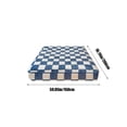 thumbnail image 3 of Breathable Quilted Fitted Sheet with Non-Slip Grip - Winter Warmth Mattress Protector in Classic Checkerboard, 3 of 6