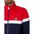 thumbnail image 4 of Fila Umar Colour Block Track Jacket, Red, 4 of 5