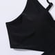 thumbnail image 4 of Gibobby Conjunto de bikini sexy Nuevo bikini de mujer sólido con cordones sexy bikini dividido traje de baño mujer(Negro,G), 4 of 5