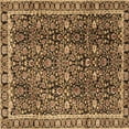thumbnail image 1 of Ahgly Company Indoor Square Persian Brown Traditional Area Rugs, 8' Square, 1 of 4