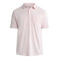 thumbnail image 5 of George Men's & Big Men's 2-Pack Short Sleeve Jersey Polo with Pocket, Sizes S-3XL, 5 of 7