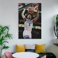 thumbnail image 6 of Jaden McDaniels Canvas Poster Gifts Canvas Painting Poster Wall Art Decorative Picture Prints Modern Decor 12x18inch(30x45cm), 6 of 6