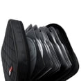 thumbnail image 4 of Funda para CD/DVD, cartera portátil con capacidad para 40 unidades, color negro, 4 of 7