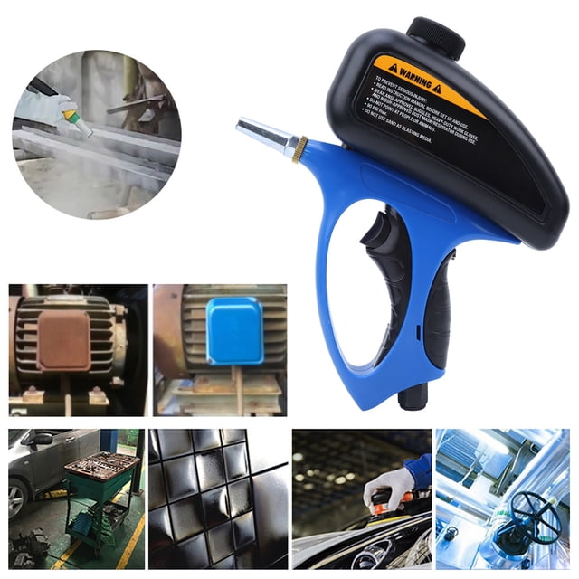 Pneumatic Sandblaster, 510ml Capacity Easy Operation Non Slip Handle Portable Sand Blaster With Quick Connector For Workpiece