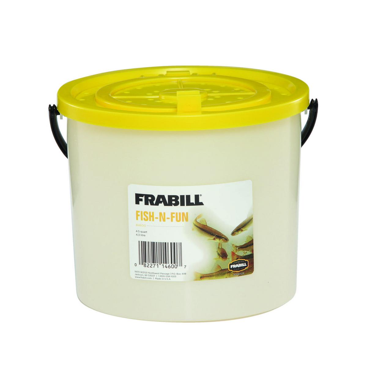 Frabill 4.5 Qt Bait Bucket 4600