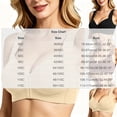 thumbnail image 4 of Tqyyweavej Front Closure Bra for Women Oversized Lightweight Solid Color Seamless Bras No Underwire Comfy Everyday Bras, Gifts for Women, 4 of 9