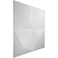 thumbnail image 3 of Ekena Millwork 19 5/8"W x 19 5/8"H Ellis EnduraWall Decorative 3D Wall Panel (50-Pack for 133.73 Sq. Ft.), 3 of 12
