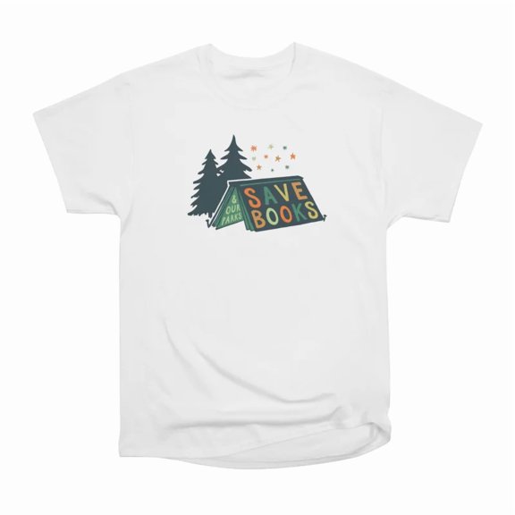 Save books T-Shirt Tee Gift For Him Merch For Her Apparel For Friend