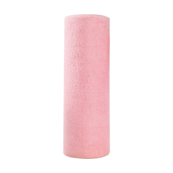 LQXZWJY Microfiber Cleaning Cloth Roll,Pink 20PK,Reusable Paper Towels Tear Away Cloth,Microfiber Towels for Cars,Wash Cloths,Lint Free Rags for House,Kitchen,Window,Cleaning Supplies 9.84"×9.64"