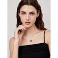 thumbnail image 2 of Dorunmo Ashes Necklace for Women 925 Sterling Silver Urn Heart Shaped Locket Necklace That Holds 2 Pictures, 2 of 7