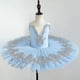 thumbnail image 1 of Vestido de ballet con tutú de cisne para niñas, disfraz de princesa para actuación y baile., 1 of 4