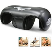 VANI Knee Heating Vibration Massager,Portable Rechargeable Electric Air Pressure for Joint Pain Relief,Black