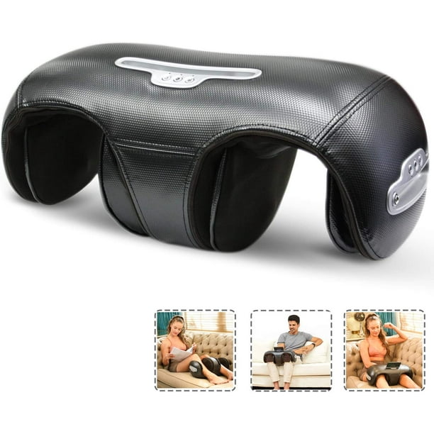 VANI Knee Heating Vibration Massager,Portable Rechargeable Electric Air