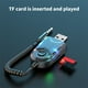 thumbnail image 5 of Transmisor y receptor Bluetooth para coche, adaptador de audio Bluetooth 5.3, para teléfono de coche, diseño plegable portátil, marco de metal, para oficina,topliu, 5 of 8