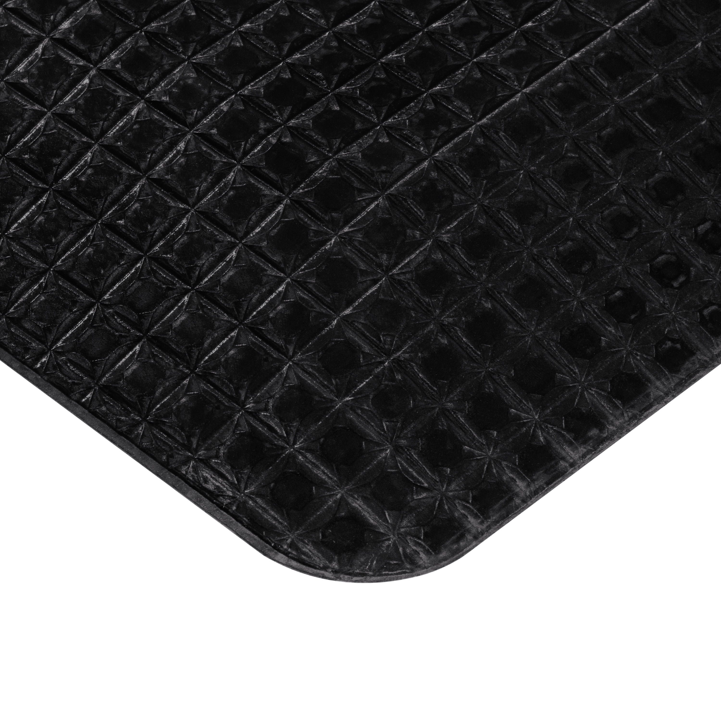 Better Homes & Gardens Gel Comfort Kayla Collection Rich Black 20" x 39" Anti-Fatigue Kitchen Mat