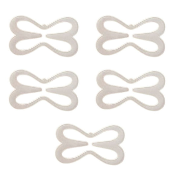 5Pcs Bra Strap Clips for Back Plastic Bra Strap Clips Cleavage Control Bra Straps Holder Adjuster for Women's Bra Gifts