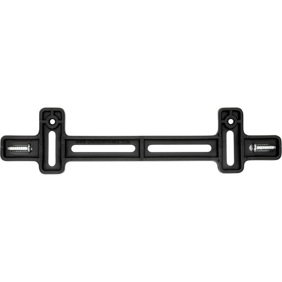 Accessoire; support noir de plaque d’immatriculation de voiture cruiser