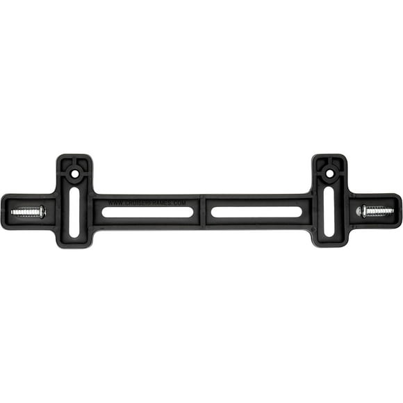 Accessoire; support noir de plaque d’immatriculation de voiture cruiser