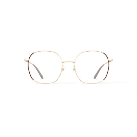 Flower Women's FLR6057 Cosmos Prescription Eyeglasses with Case, Rose Gold