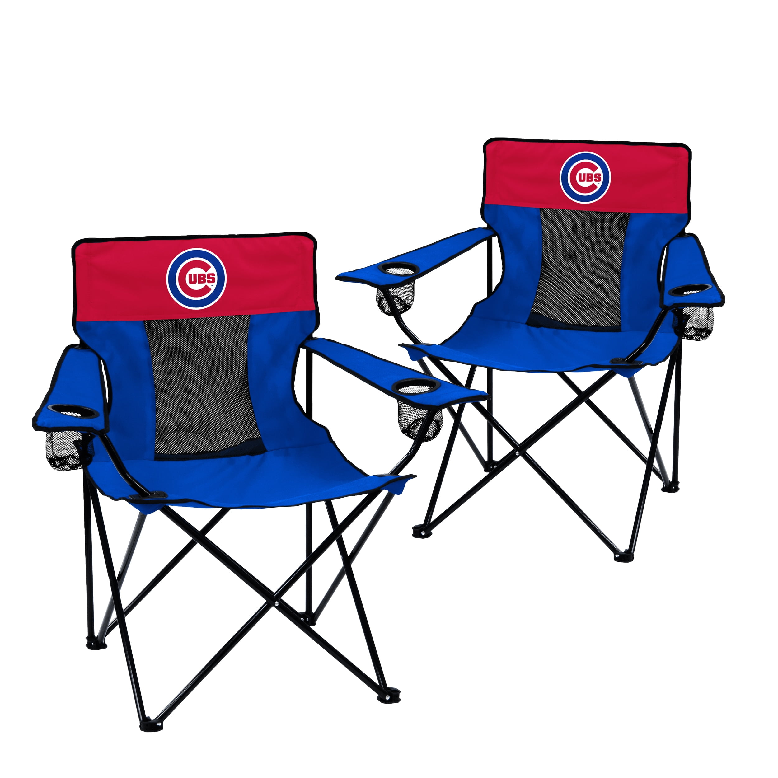Chicago Cubs 2 Pack Elite Chair Set Walmartcom Walmartcom
