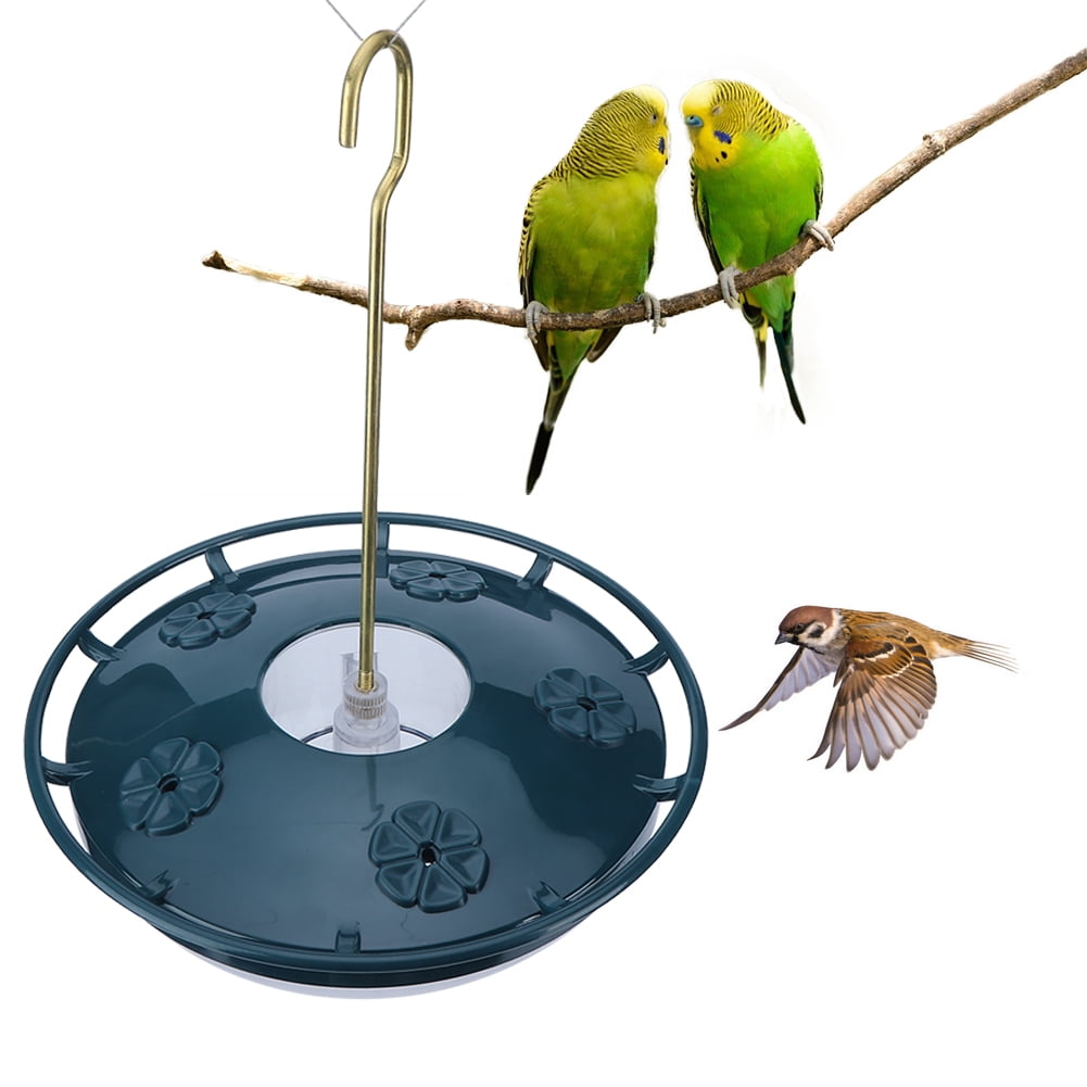 Domqga Bird Feeding Tool,Plastic Bird Feeder Automatic Intelligent Large Capacity Hanging Bird