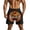 N3-Dark Gray, variant on successthop Beach Shorts for Men Big Mens Animals Print Drawstring Knee Length Pant Elastic Waist Shorts with Pockets XL