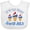 AA-White, variant on Inktastic It's My First 4th of July Boys or Girls Baby Bib