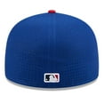 thumbnail image 4 of Men's New Era Blue/Red  Arizona Diamondbacks 2025 MLB All-Star Game Workout Side Patch 59FIFTY Fitted Hat, 4 of 5