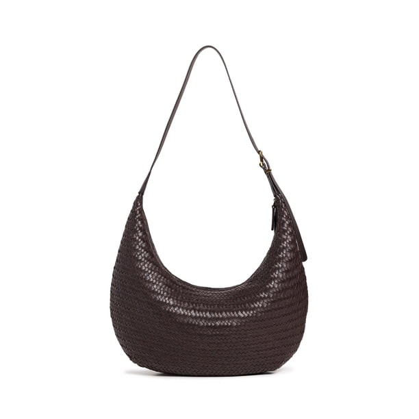 Bolso Hobo Slouch Esenciales para Mujer Madewell 45 cm Marrón