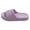 Purple, variant on Platform Slides for Men Women Lightweight Indoor Home Slip on House Slippers Casual Antislip Bathroom Shower Shoes Summer Outdoor Beach Shoes White Size 6