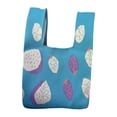 thumbnail image 5 of Women's Knit Tote Bag Fashion Lady Knitted Handbag for Vacation Travel, 5 of 8