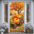 thumbnail image 3 of Autumn Theme Harvest Banner Decorative Farm Backdrop Thanksgiving Pumpkin Rustic Design for Fall Decoration Seasonal Celebration, 3 of 9