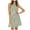 Mint Green, variant on TSADFHJI Black Skirt Women Midi Women A Dresses for Neck Flowy Sleeveless Knee Length Irregular Beach Dress Xxl Silver