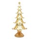 thumbnail image 1 of Figura de árbol de Navidad, decoración festiva, estatua rústica, resina maciza, coleccionable Blanco, 1 of 9