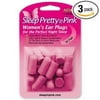 Display-Pink Women's Ear Plugs-6 boxes of 14 ear plugs in each box, 6 Pieces, From Hearos